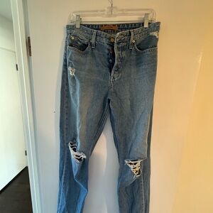 Joe’s Jeans boyfriend style distressed